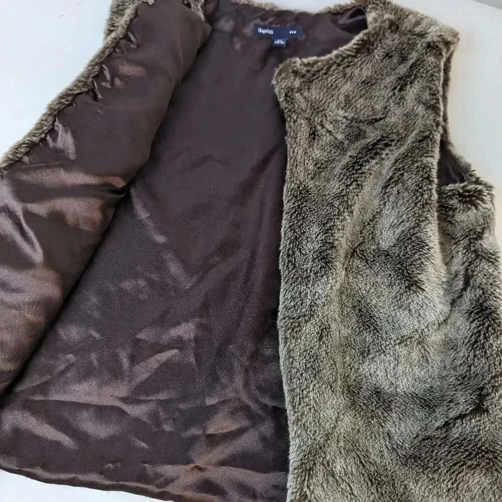 GapKids Faux Fur Vest - XXL